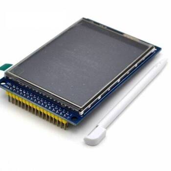 3.2'' TFT LCD Touch Screen ILI9341 - Arduino Shield + Stylus