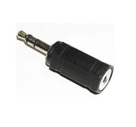 Mini Jack 3.5mm 3-pin Male to Jack 2.5mm Female Adapter