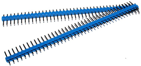 40 Goldpin Header Male Single Straight 2.54mm